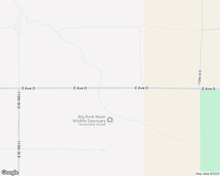 map of restaurants, bars, coffee shops, grocery stores, and more near East Avenue O in Palmdale