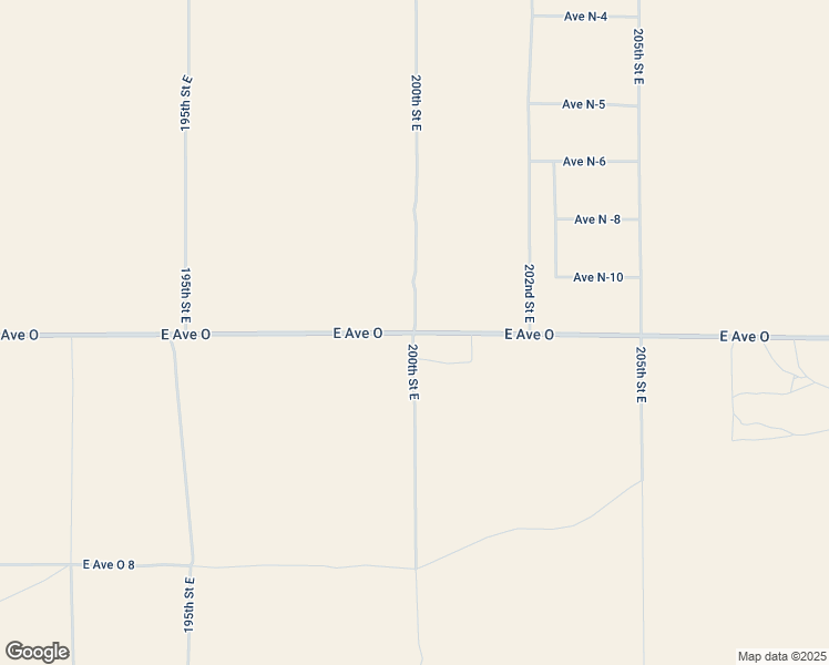 map of restaurants, bars, coffee shops, grocery stores, and more near 43960 East 200th Street in Palmdale