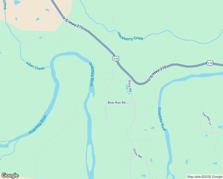 map of restaurants, bars, coffee shops, grocery stores, and more near 89 River Front Drive in Pencil Bluff