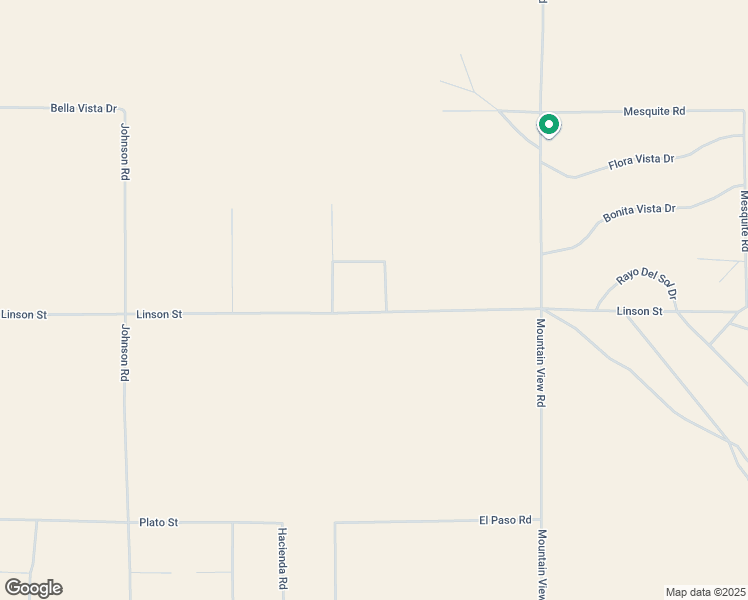 map of restaurants, bars, coffee shops, grocery stores, and more near Linson Street in San Bernardino County