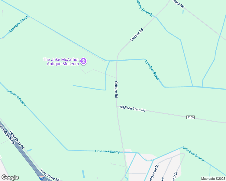 map of restaurants, bars, coffee shops, grocery stores, and more near 1652 South Chicken Road in Rowland