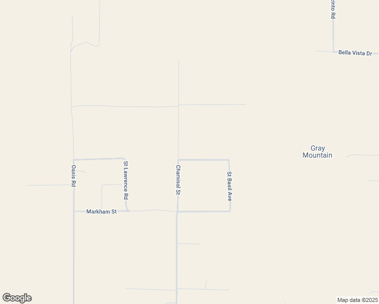 map of restaurants, bars, coffee shops, grocery stores, and more near Chamisal Street in San Bernardino County