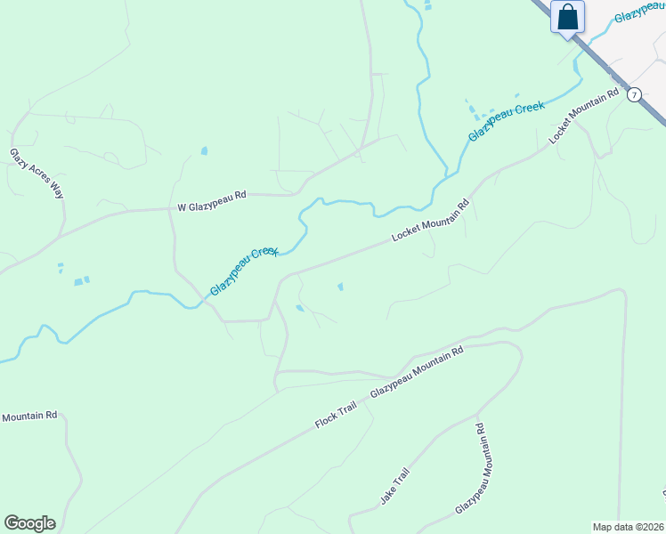 map of restaurants, bars, coffee shops, grocery stores, and more near 703 Locket Mountain Road in Hot Springs