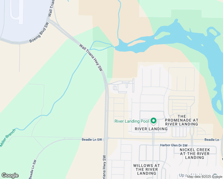 map of restaurants, bars, coffee shops, grocery stores, and more near Wall Triana Highway Southwest in Madison