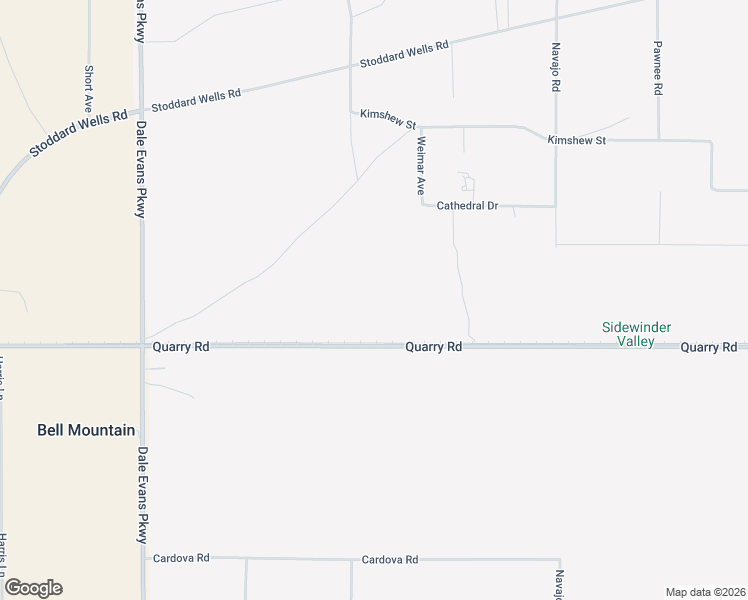 map of restaurants, bars, coffee shops, grocery stores, and more near 21448 Quarry Road in Apple Valley