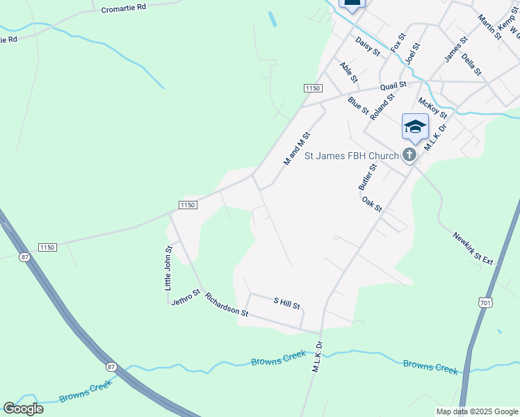 map of restaurants, bars, coffee shops, grocery stores, and more near 917 Moultrie Lane in Elizabethtown