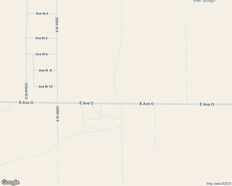 map of restaurants, bars, coffee shops, grocery stores, and more near 210th Street East in Palmdale