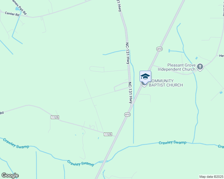 map of restaurants, bars, coffee shops, grocery stores, and more near 152 Heritage Trail in Bladenboro