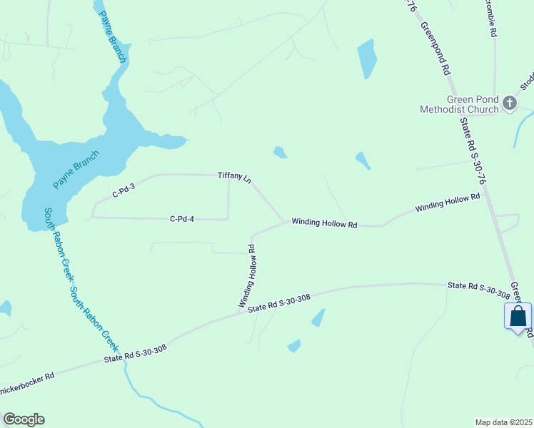 map of restaurants, bars, coffee shops, grocery stores, and more near 149 Tiffany Lane in Fountain Inn