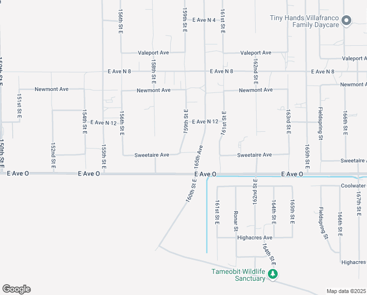map of restaurants, bars, coffee shops, grocery stores, and more near East Avenue North 12 in Los Angeles County