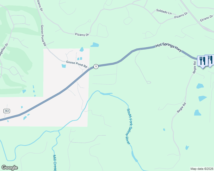 map of restaurants, bars, coffee shops, grocery stores, and more near 2203 Riverside Hills in Lonsdale