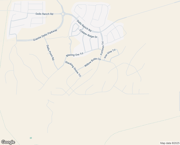 map of restaurants, bars, coffee shops, grocery stores, and more near 3279 Jagged Spire Court in Prescott