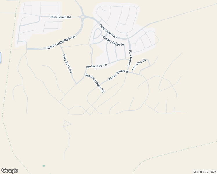 map of restaurants, bars, coffee shops, grocery stores, and more near 3258 Jagged Spire Court in Prescott