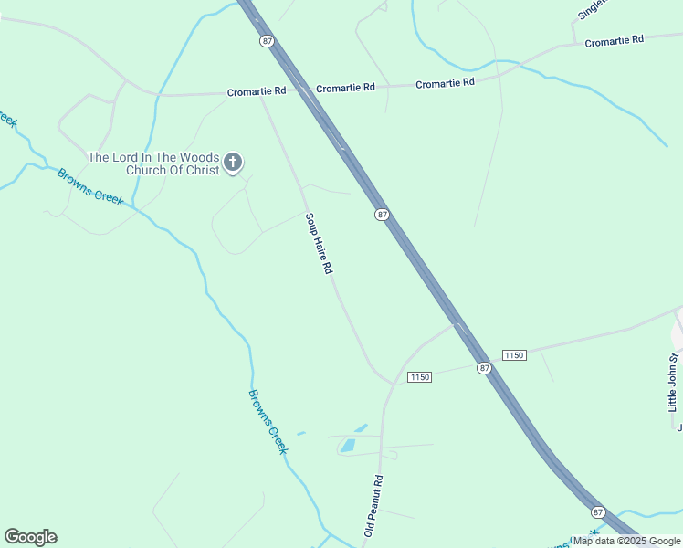 map of restaurants, bars, coffee shops, grocery stores, and more near Soup Haire Road in Elizabethtown
