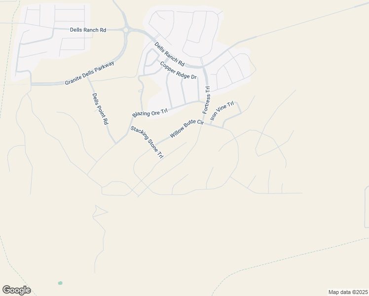 map of restaurants, bars, coffee shops, grocery stores, and more near 3285 Jagged Spire Court in Prescott