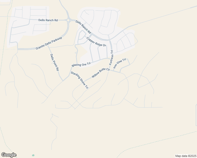 map of restaurants, bars, coffee shops, grocery stores, and more near 3288 Jagged Spire Court in Prescott