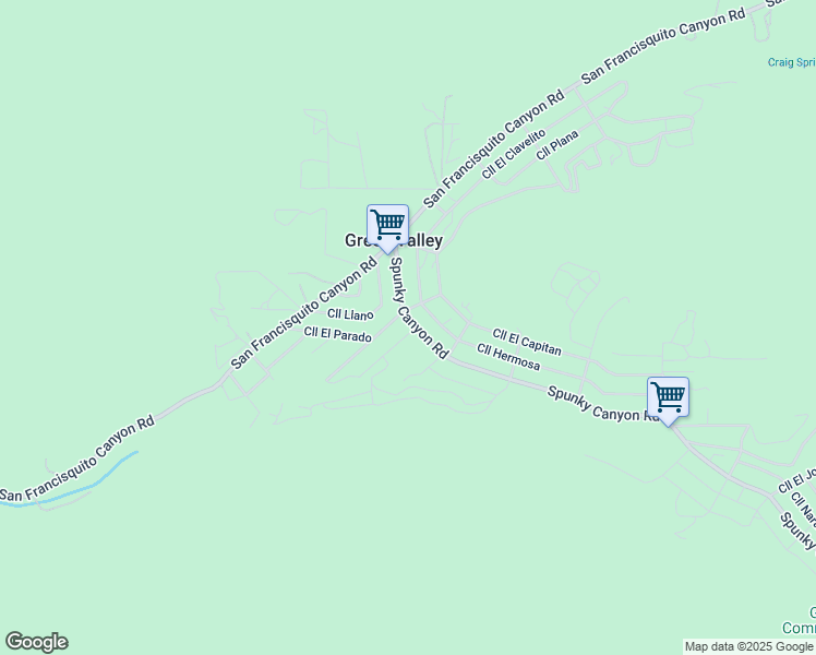 map of restaurants, bars, coffee shops, grocery stores, and more near 39619 Calle Cascada in Santa Clarita