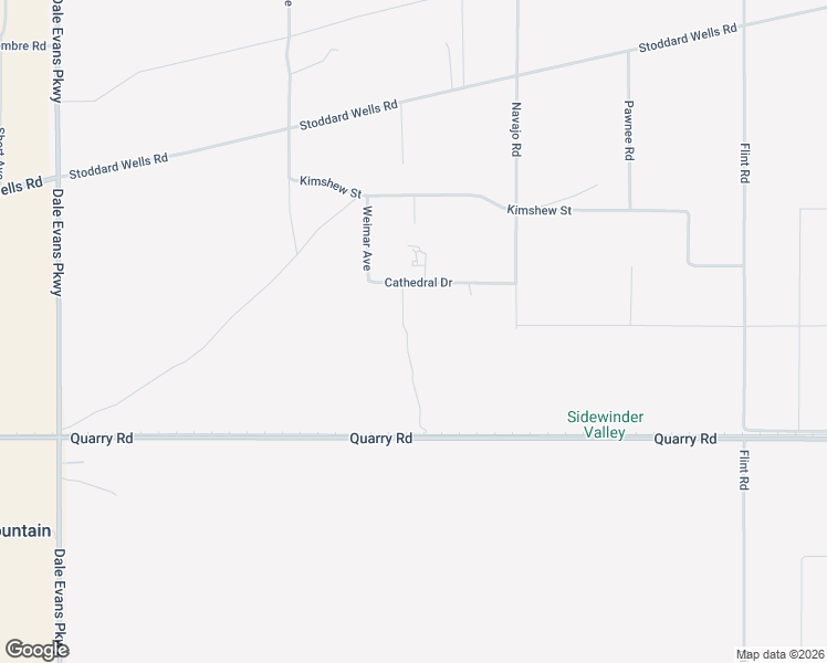 map of restaurants, bars, coffee shops, grocery stores, and more near 21576 Quarry Road in Apple Valley