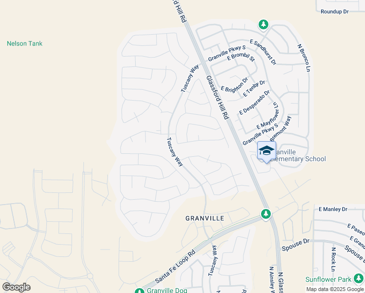 map of restaurants, bars, coffee shops, grocery stores, and more near 6407 East Sutton Trail in Prescott Valley