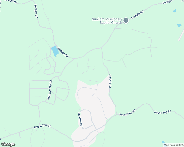 map of restaurants, bars, coffee shops, grocery stores, and more near Sunrise Hollow Court in Ellijay