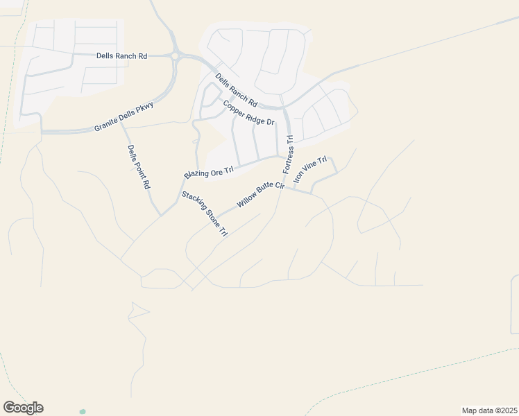 map of restaurants, bars, coffee shops, grocery stores, and more near 3294 Jagged Spire Court in Prescott