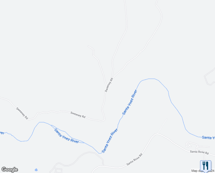 map of restaurants, bars, coffee shops, grocery stores, and more near 0 Sweeney Road in Lompoc