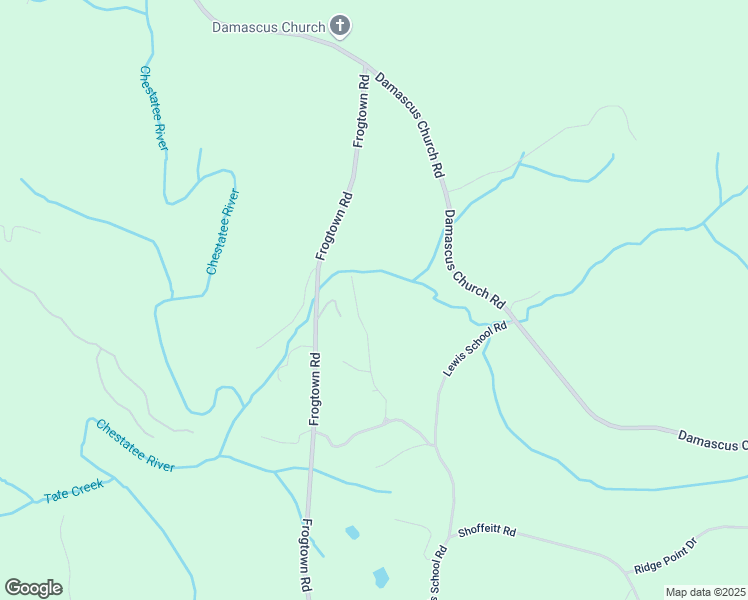 map of restaurants, bars, coffee shops, grocery stores, and more near 412 Fireside Ridge Drive in Dahlonega