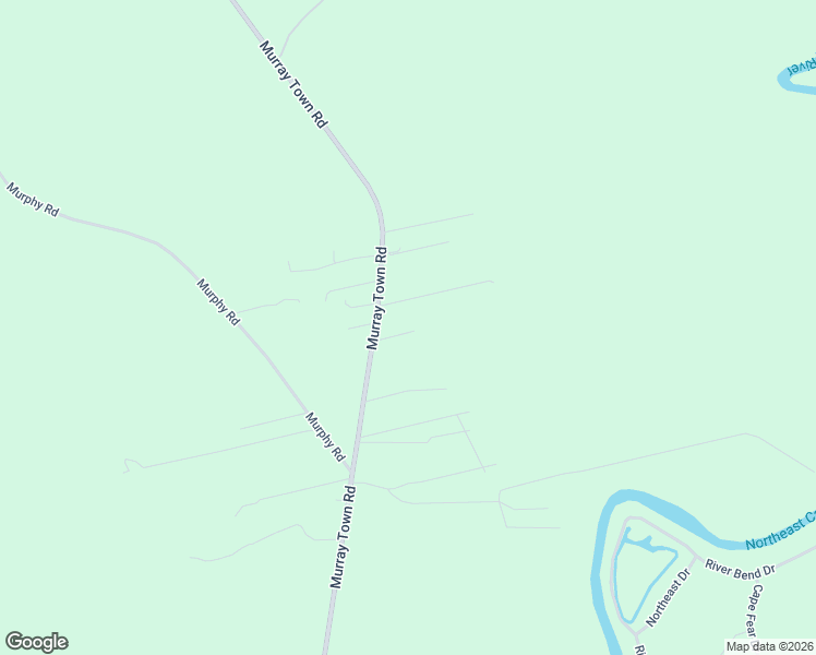 map of restaurants, bars, coffee shops, grocery stores, and more near 2090 Murray Town Road in Burgaw