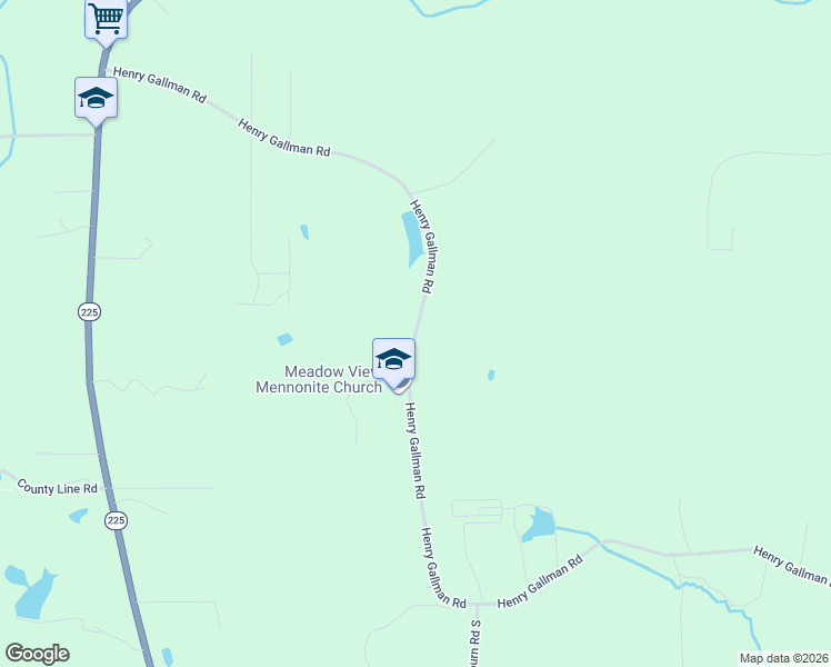 map of restaurants, bars, coffee shops, grocery stores, and more near 873 T Johnson Road Northeast in Ranger