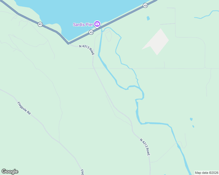 map of restaurants, bars, coffee shops, grocery stores, and more near 165030 North 4313 Road; in Clayton