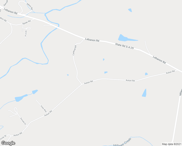 map of restaurants, bars, coffee shops, grocery stores, and more near 1409 Autun Road in Pendleton