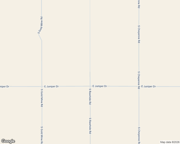 map of restaurants, bars, coffee shops, grocery stores, and more near South Rawhide Road in Yucca