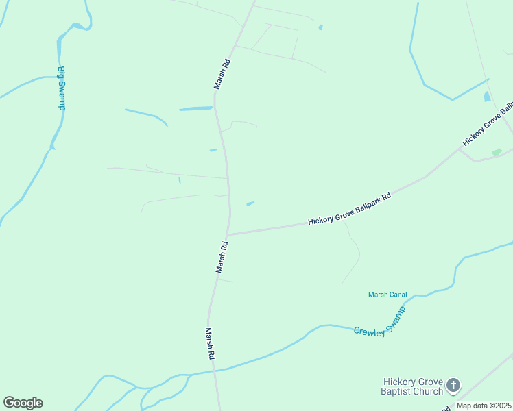 map of restaurants, bars, coffee shops, grocery stores, and more near 4877 Marsh Road in Bladenboro