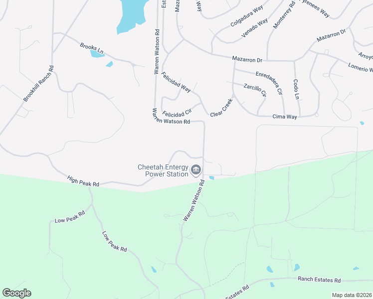 map of restaurants, bars, coffee shops, grocery stores, and more near 728 High Peak Road in Hot Springs Village