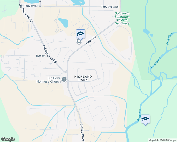 map of restaurants, bars, coffee shops, grocery stores, and more near 7568 Crestridge Drive Southeast in Owens Cross Roads