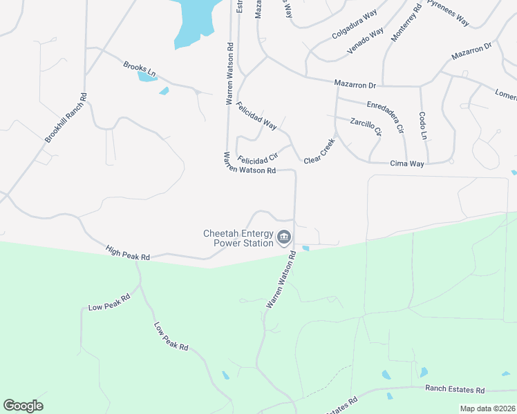 map of restaurants, bars, coffee shops, grocery stores, and more near 728 High Peak Road in Hot Springs Village