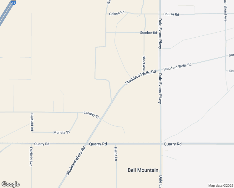 map of restaurants, bars, coffee shops, grocery stores, and more near 20501 Stoddard Wells Road in Apple Valley