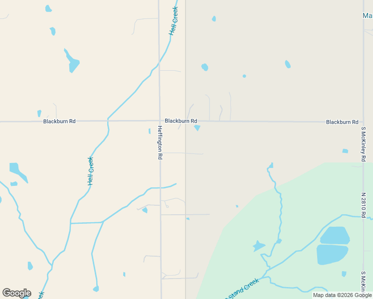map of restaurants, bars, coffee shops, grocery stores, and more near N2800 Road in Marlow