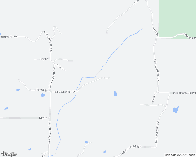 map of restaurants, bars, coffee shops, grocery stores, and more near 196 Polk Road 168 in Mena