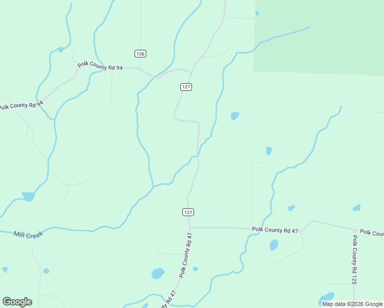 map of restaurants, bars, coffee shops, grocery stores, and more near 181 Polk County Road 127 in Mena