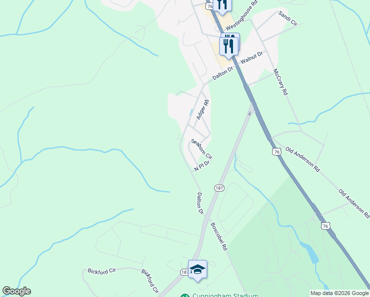 map of restaurants, bars, coffee shops, grocery stores, and more near in La France