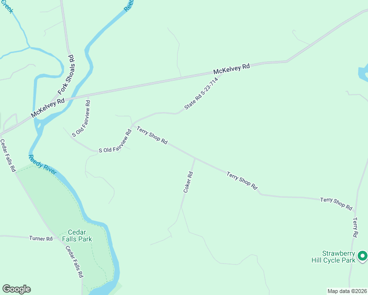 map of restaurants, bars, coffee shops, grocery stores, and more near 130 Terry Shop Road in Fountain Inn