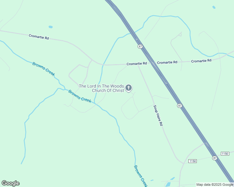 map of restaurants, bars, coffee shops, grocery stores, and more near 1803 Cromartie Road in Elizabethtown