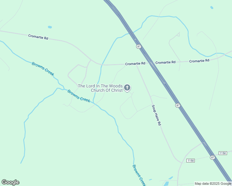 map of restaurants, bars, coffee shops, grocery stores, and more near 1803 Cromartie Road in Elizabethtown