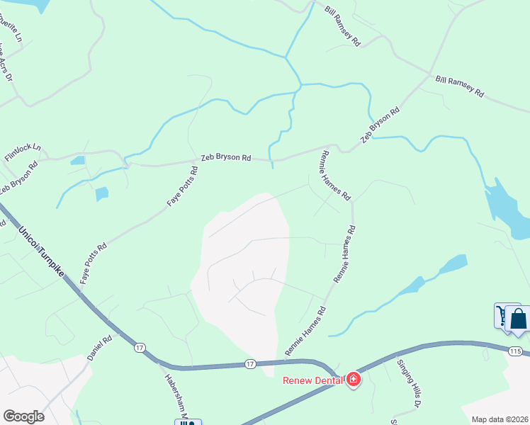 map of restaurants, bars, coffee shops, grocery stores, and more near 465 Applewood Court in Clarkesville