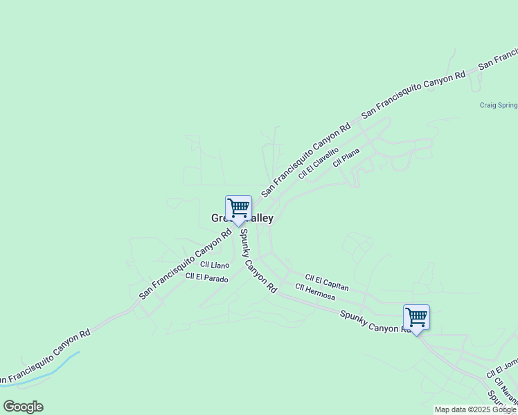 map of restaurants, bars, coffee shops, grocery stores, and more near 39828 San Francisquito Canyon Road in Santa Clarita