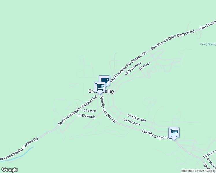map of restaurants, bars, coffee shops, grocery stores, and more near 39828 San Francisquito Canyon Road in Santa Clarita
