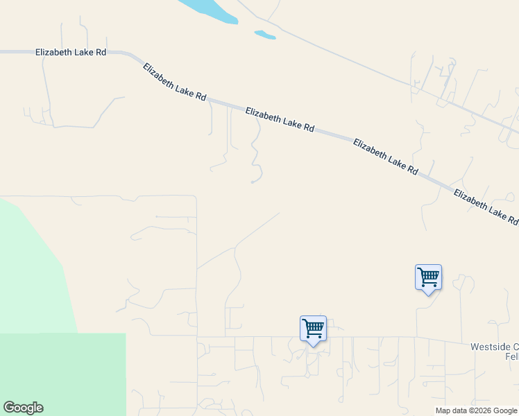 map of restaurants, bars, coffee shops, grocery stores, and more near 40741 Giamillo Dr in Leona Valley