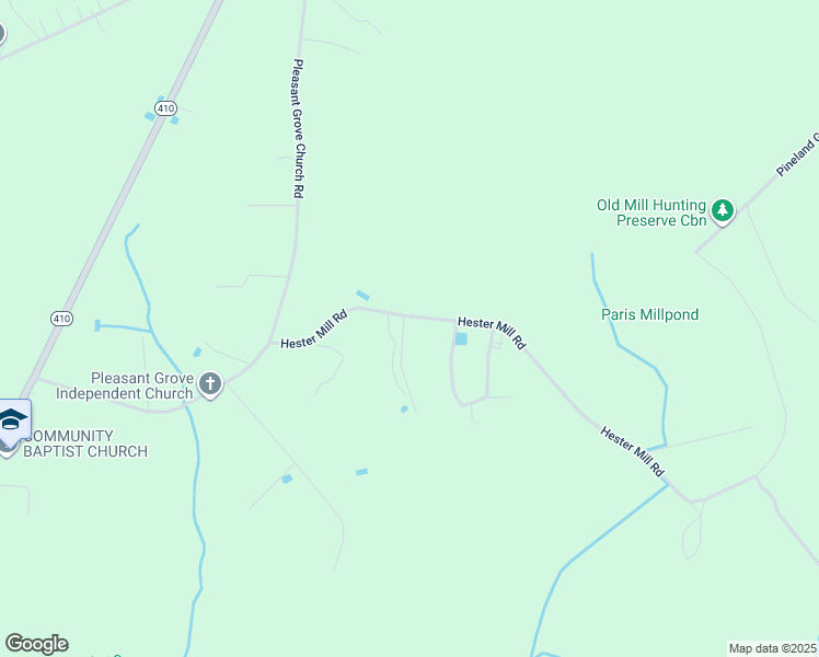 map of restaurants, bars, coffee shops, grocery stores, and more near 340 Hester Mill Road in Bladenboro