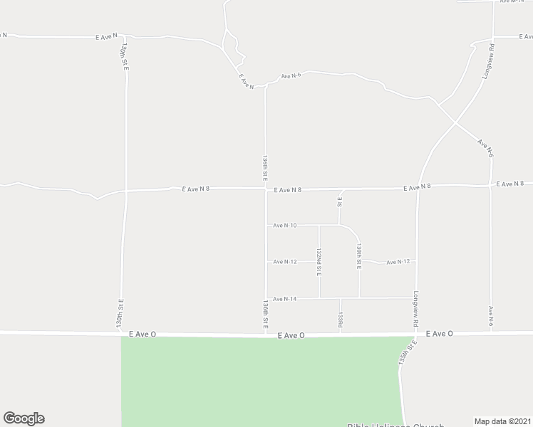 map of restaurants, bars, coffee shops, grocery stores, and more near 136th Street East in Palmdale